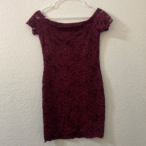 Ambiance Off the Shoulder Dress